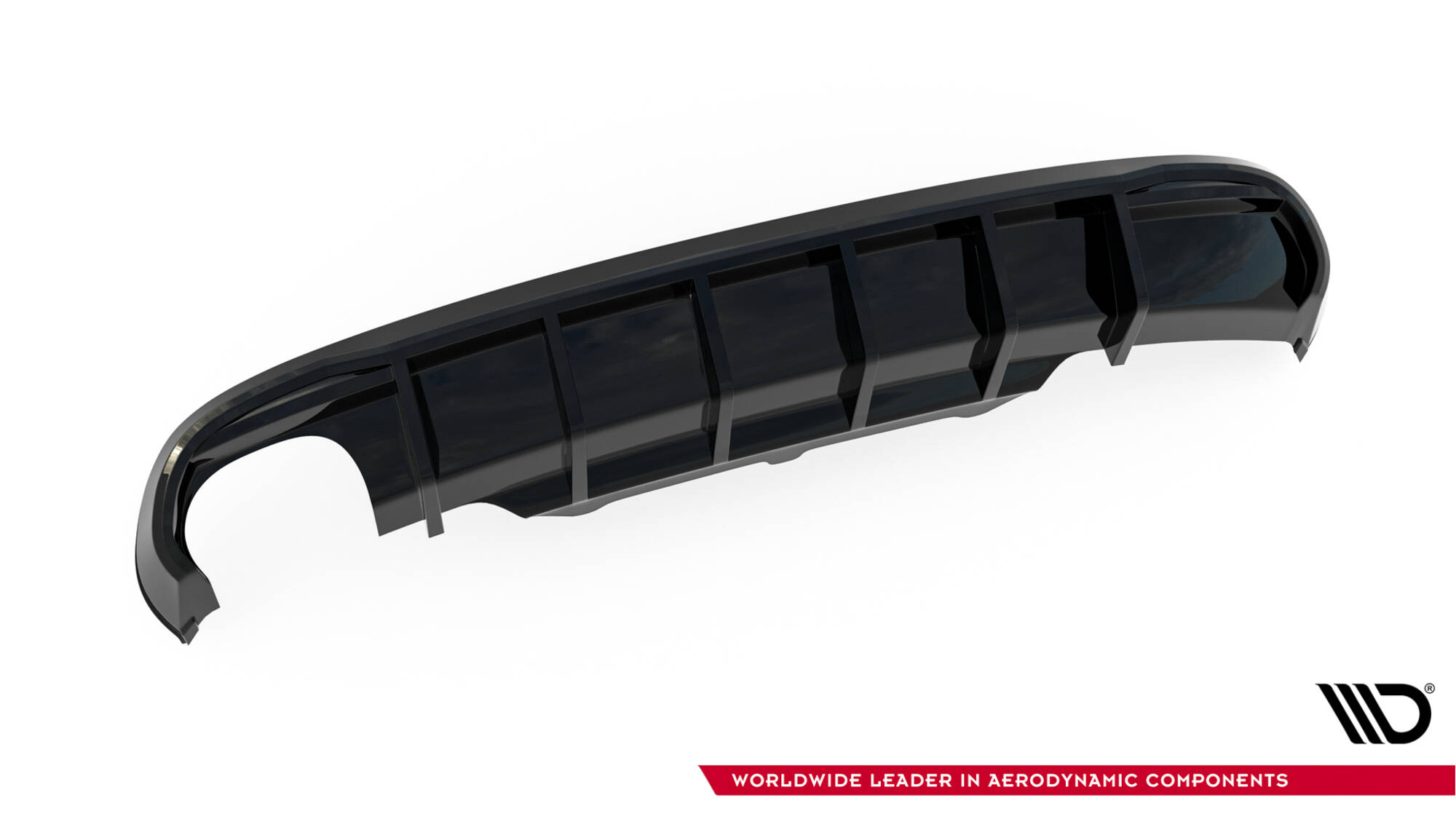 Rear Valance Audi A5 Coupe / Cabrio S-Line 8T (Single side dual exhaust version) - 7