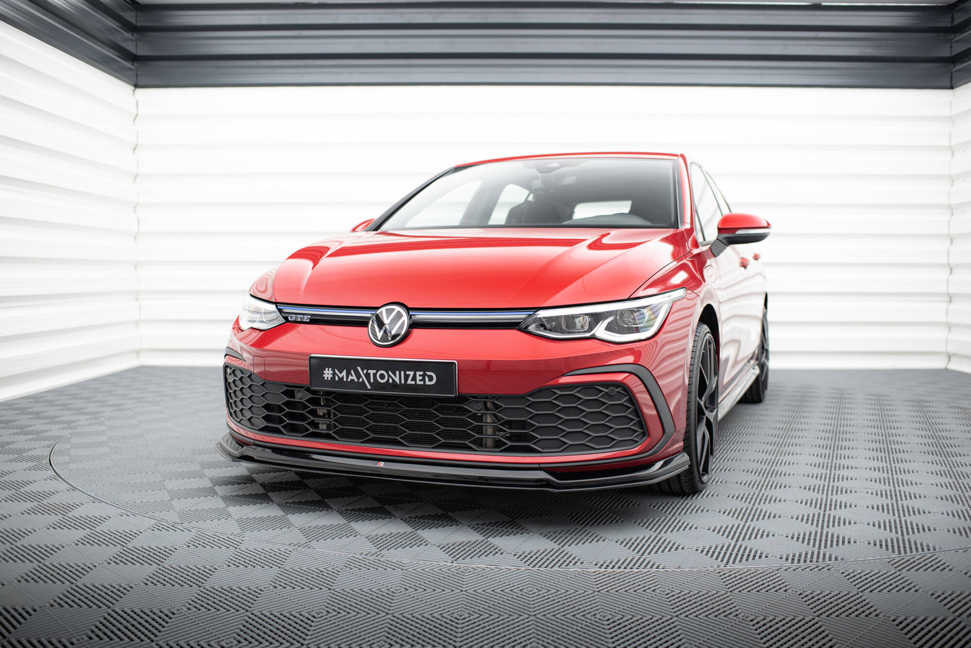 Front Splitter V.6 Volkswagen Golf GTI / GTE / R-Line Mk8 - 3