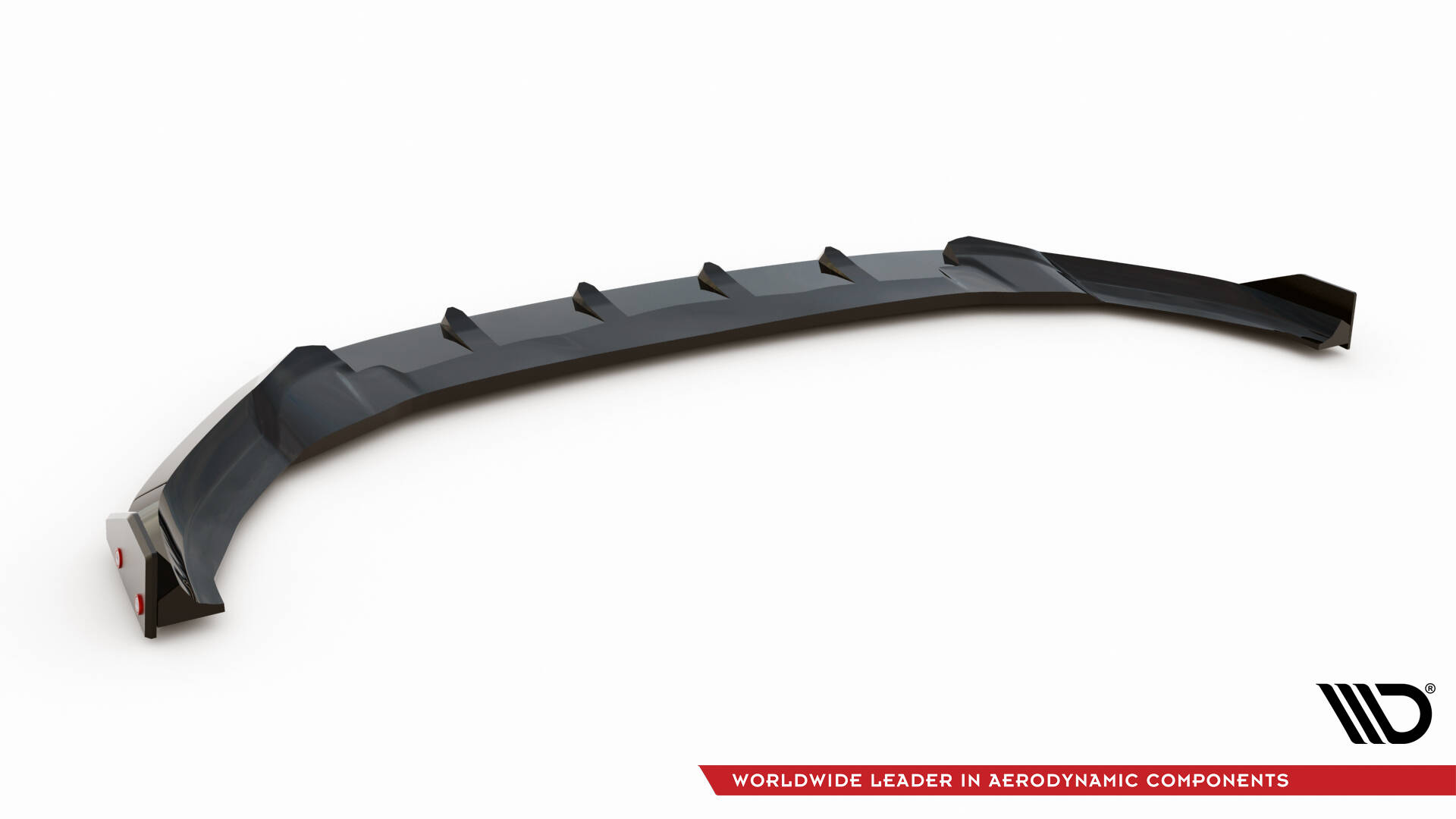Front Splitter V.5 + Flaps Volkswagen Golf R / R-Line Mk7 - 7