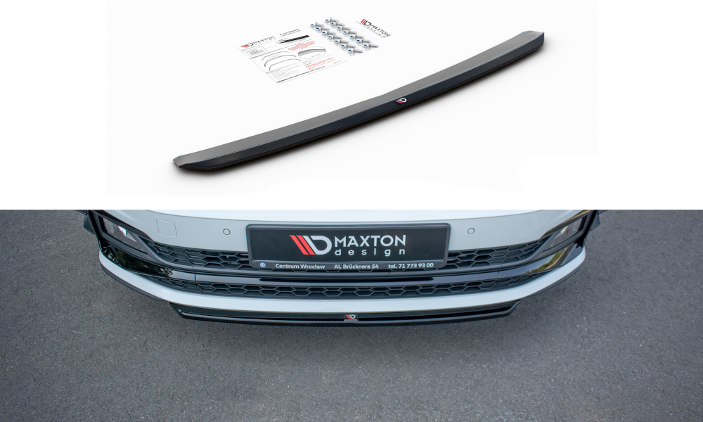 Front Splitter V.4 Volkswagen Polo GTI / R-Line Mk6