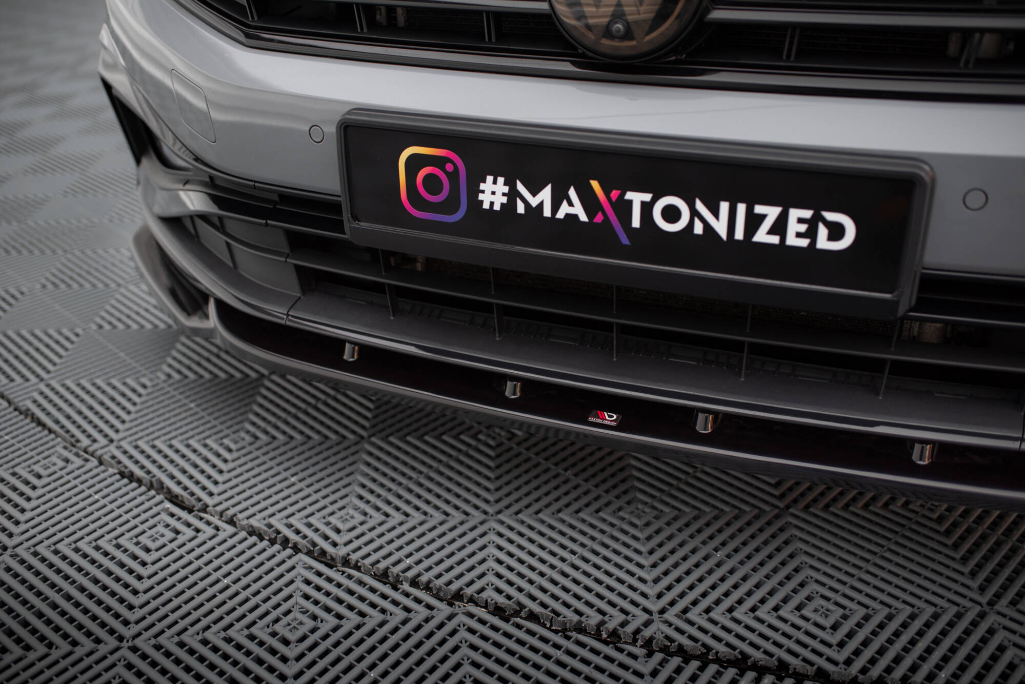 Front Splitter V.2 Volkswagen Passat R-Line B8 Facelift - 3