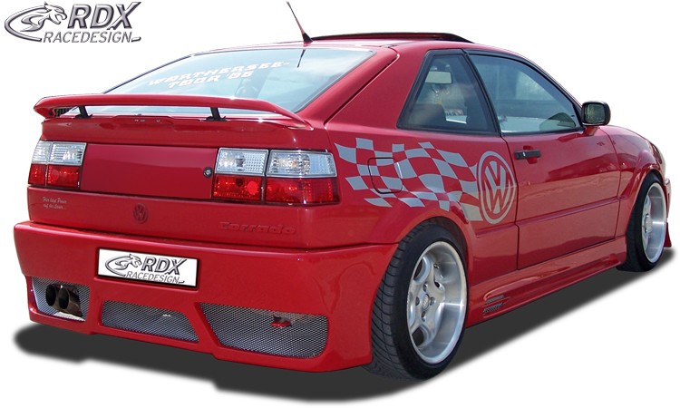 REAR BUMPER VW CORRADO WITH NUMBERPLATE "GT-RACE"