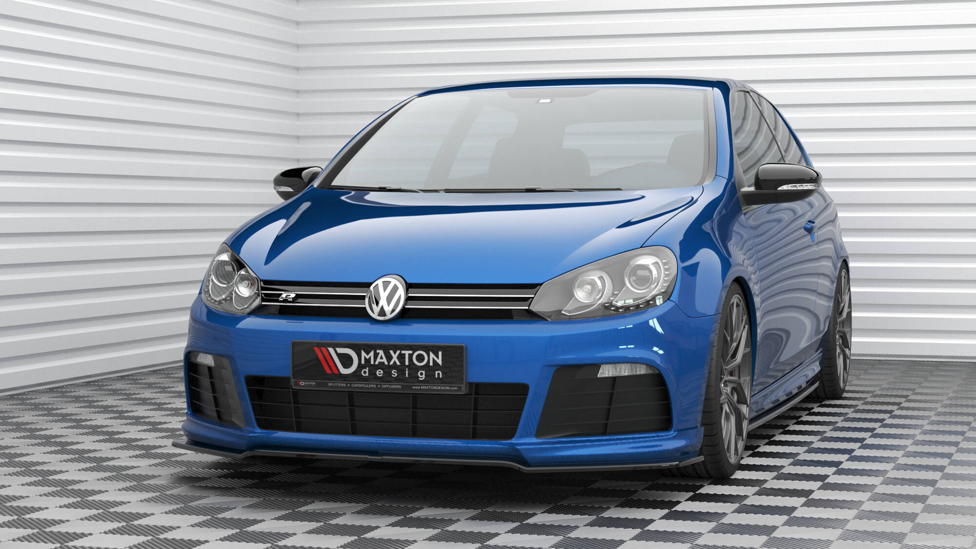 Front Splitter V.2 Volkswagen Golf R Mk6 - 3