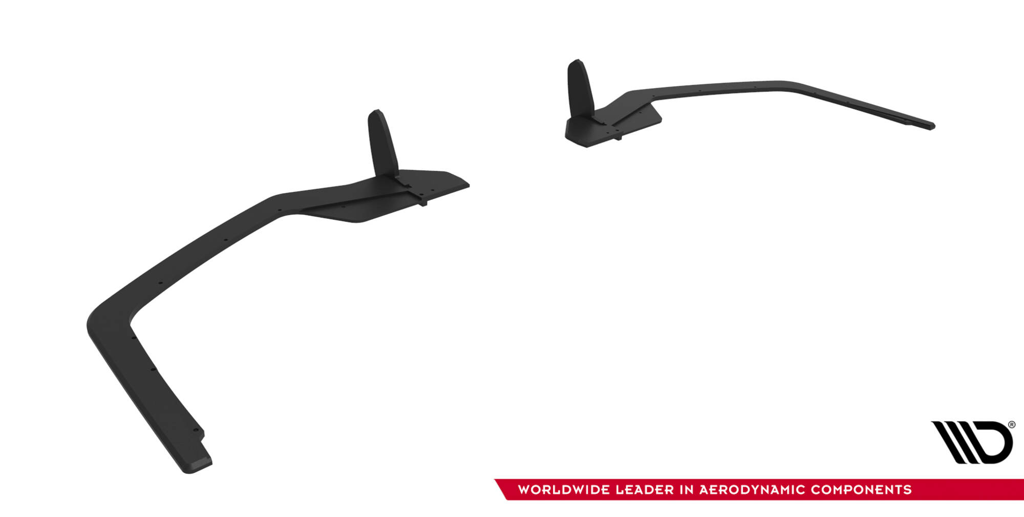 STREET PRO REAR SIDE SPLITTERS SUITABLE FOR HONDA CIVIC SPORT MK 10 – MAXTON DESIGN