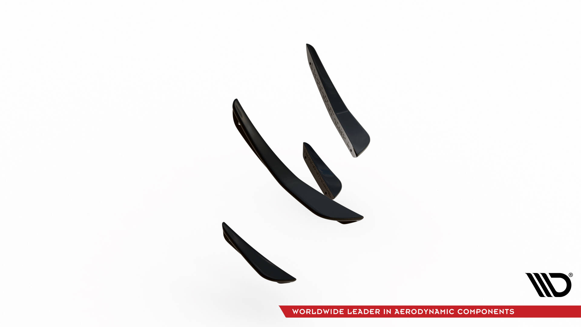 Front Bumper Wings (Canards) Volkswagen Polo GTI Mk6 Facelift - 6