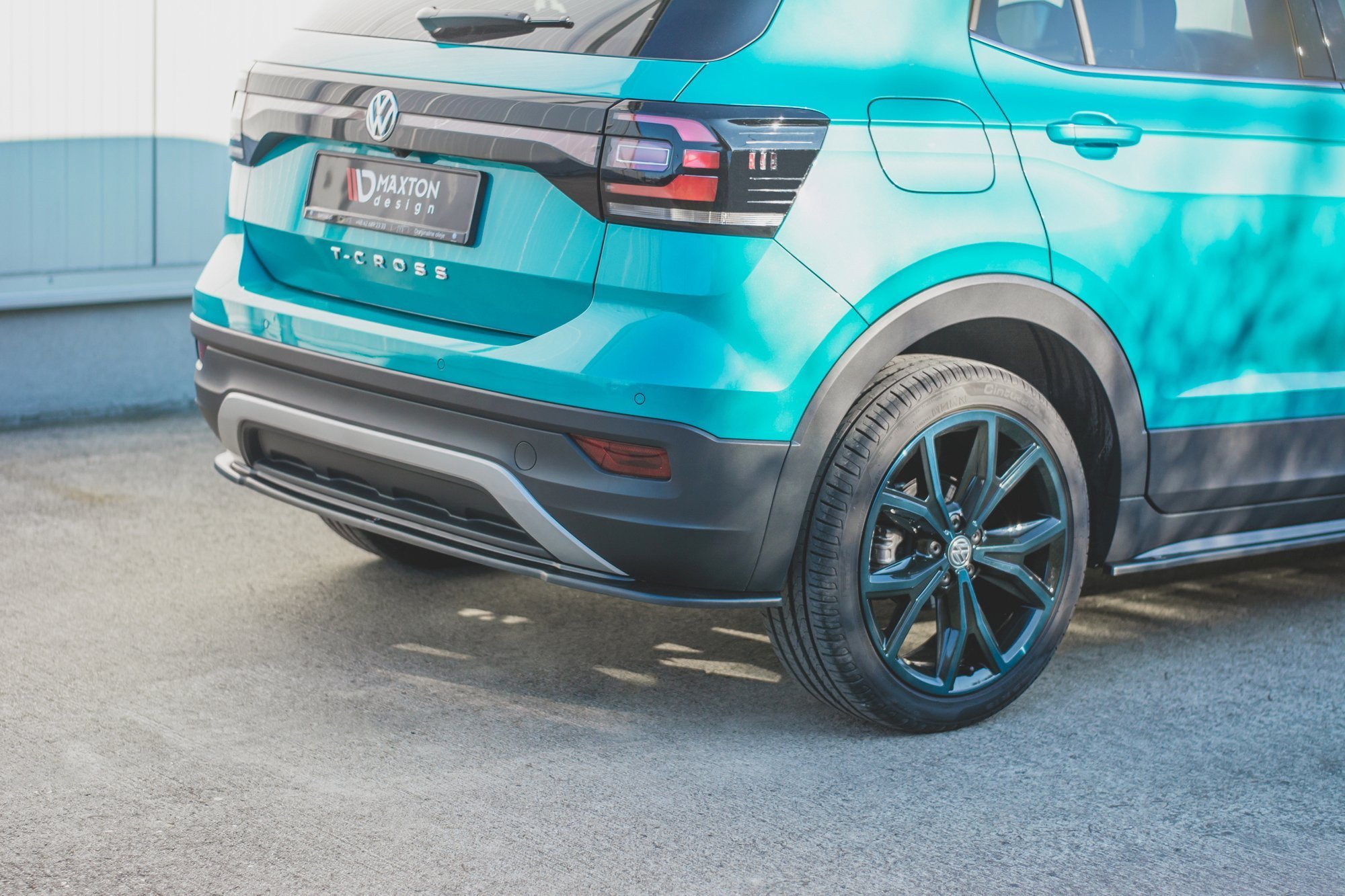 Central Rear Splitter VW T Cross (2018-) - 5