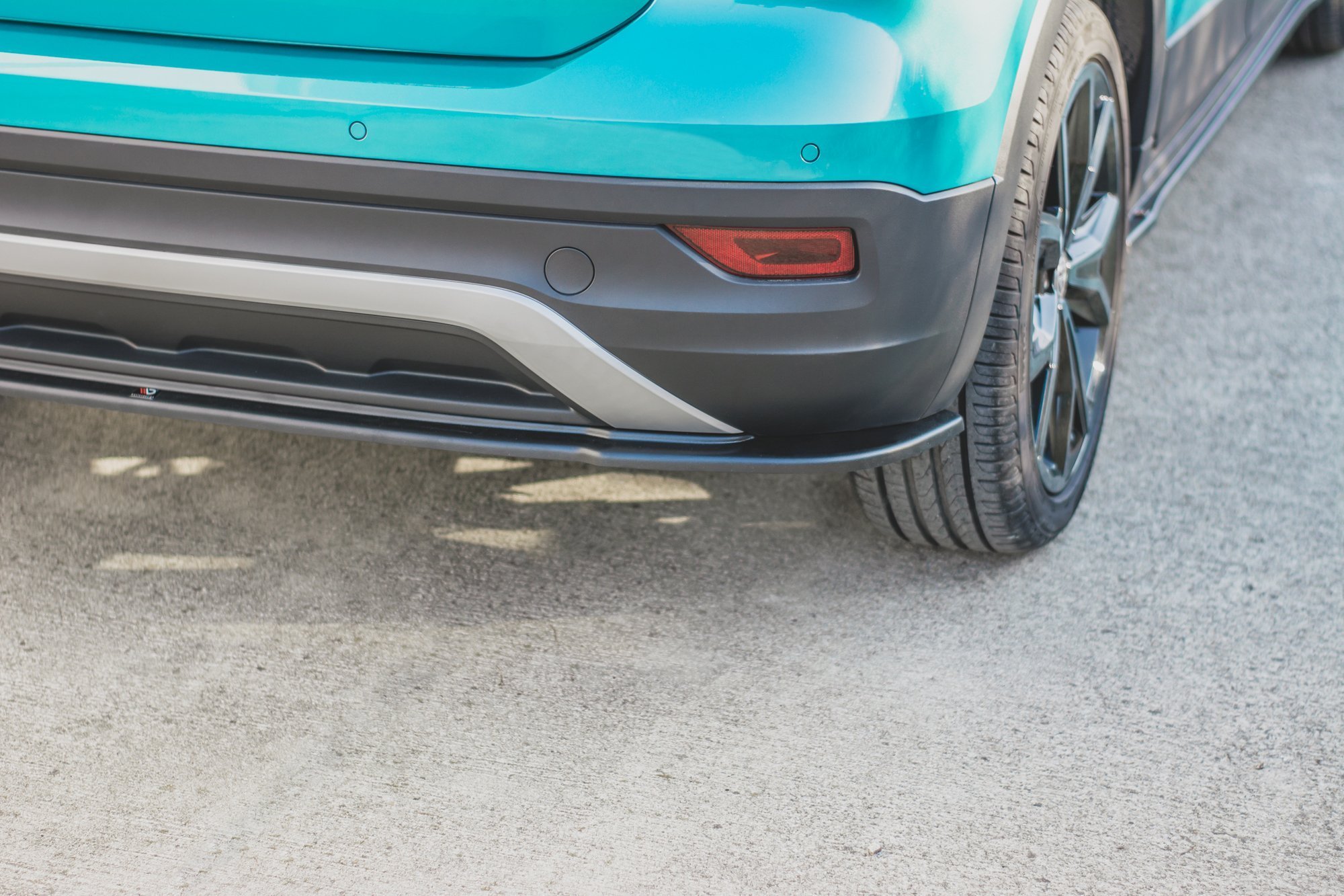 Central Rear Splitter VW T Cross (2018-) - 3