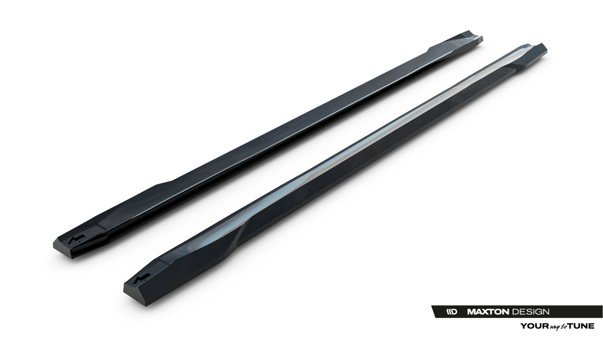SIDE SKIRTS DIFFUSERS SUITABLE FOR MERCEDES-BENZ GLA 45 AMG X156 FACELIFT – MAXTON DESIGN - 4