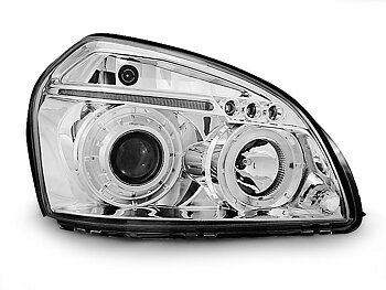 STRÅLKASTARE HYUNDAI TUCSON 07.04-10 ANGEL EYES KROMADE