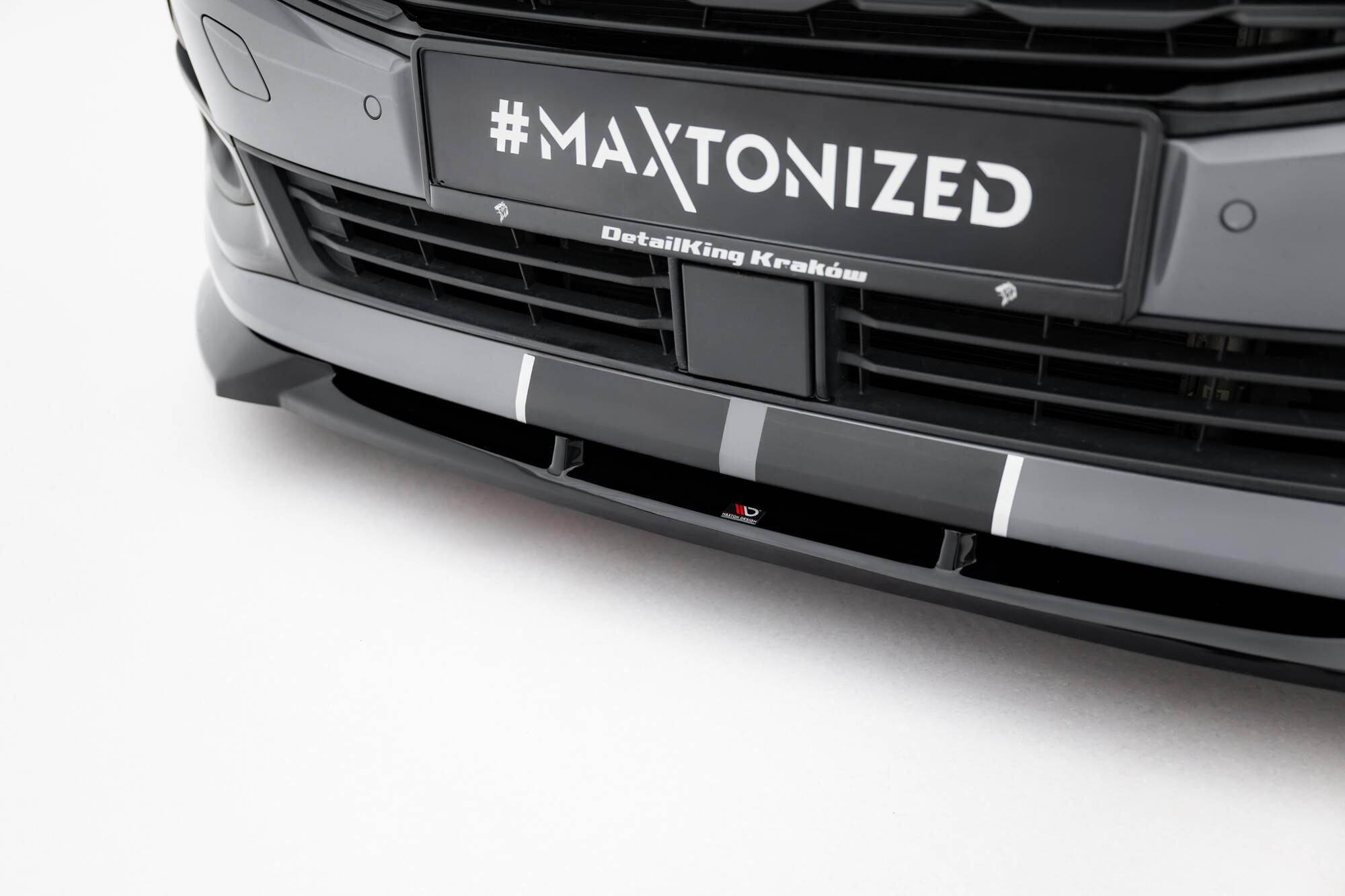 FRONT SPLITTER SUITABLE FOR FORD TRANSIT CONNECT MK3 – MAXTON DESIGN - 3