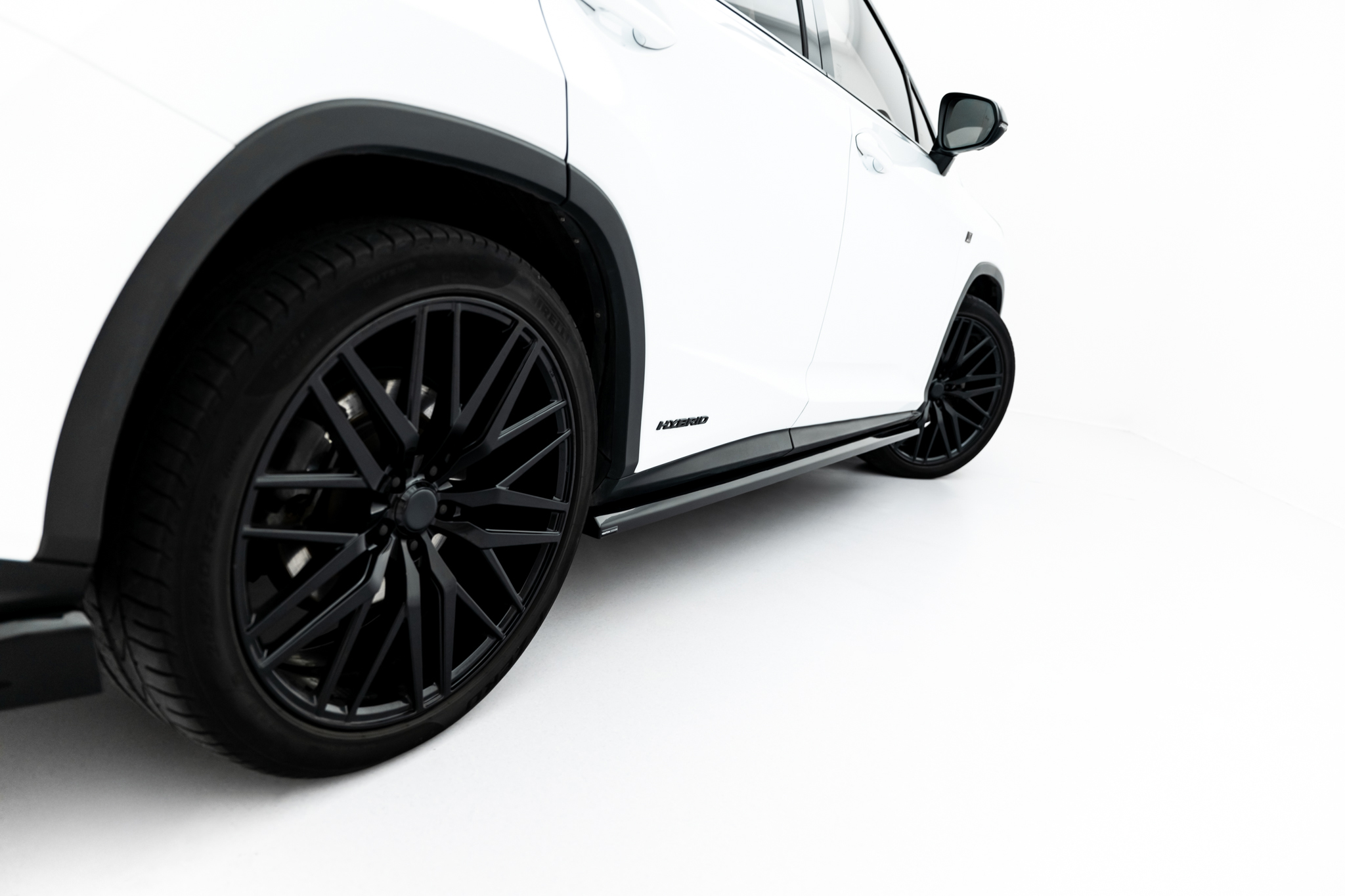 SIDE SKIRTS DIFFUSERS SUITABLE FOR LEXUS RX F-SPORT MK4 FACELIFT (VERSION WITHOUT OEM STEP RAILS) – MAXTON DESIGN - 3