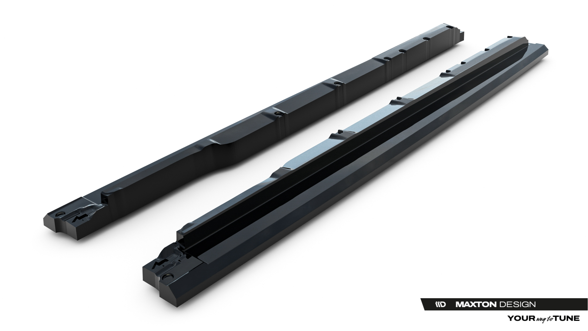 SIDE SKIRTS DIFFUSERS SUITABLE FOR LEXUS RX F-SPORT MK4 FACELIFT (VERSION WITHOUT OEM STEP RAILS) – MAXTON DESIGN - 5