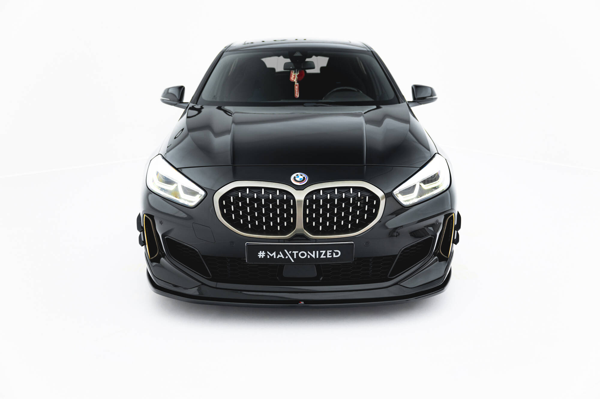 FRONT SPLITTER SUITABLE FOR BMW M135I M-PERFORMANCE F40 – MAXTON DESIGN