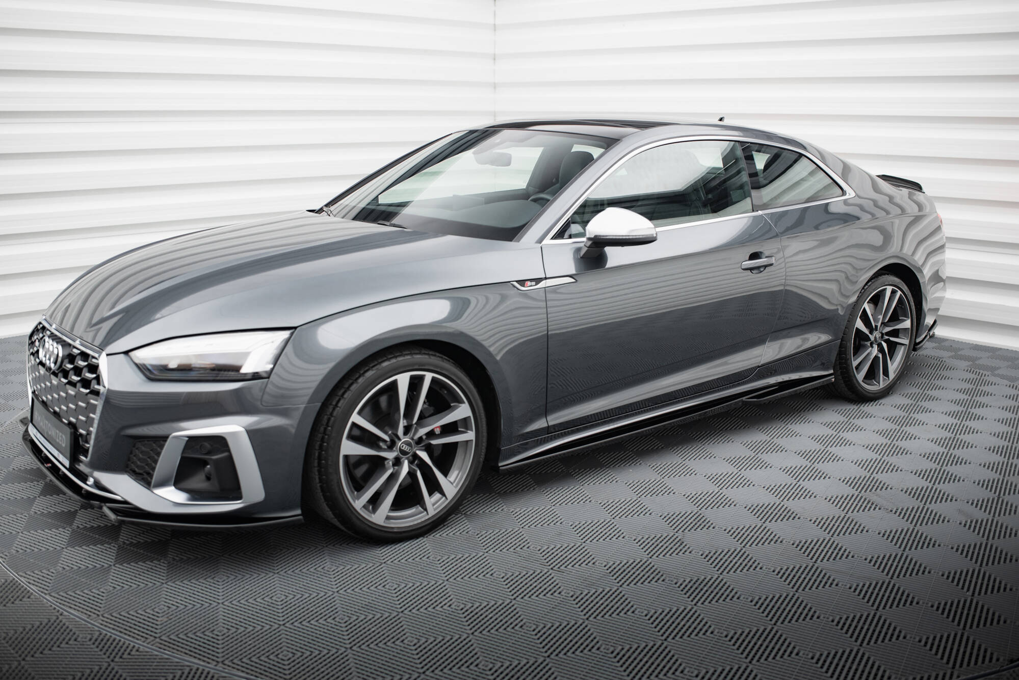 Side Skirts Diffusers Audi S5 Coupe / A5 S-Line Coupe F5 Facelift - 2