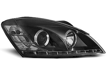 HEADLIGHTS KIA CEED 09.06-08.09 DAYLIGHT BLACK