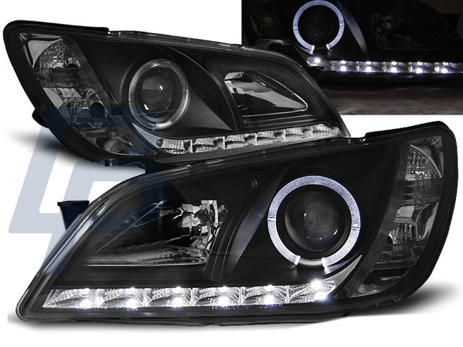 HEADLIGHTS LEXUS IS 01-05 DAYLIGHT BLACK - 2