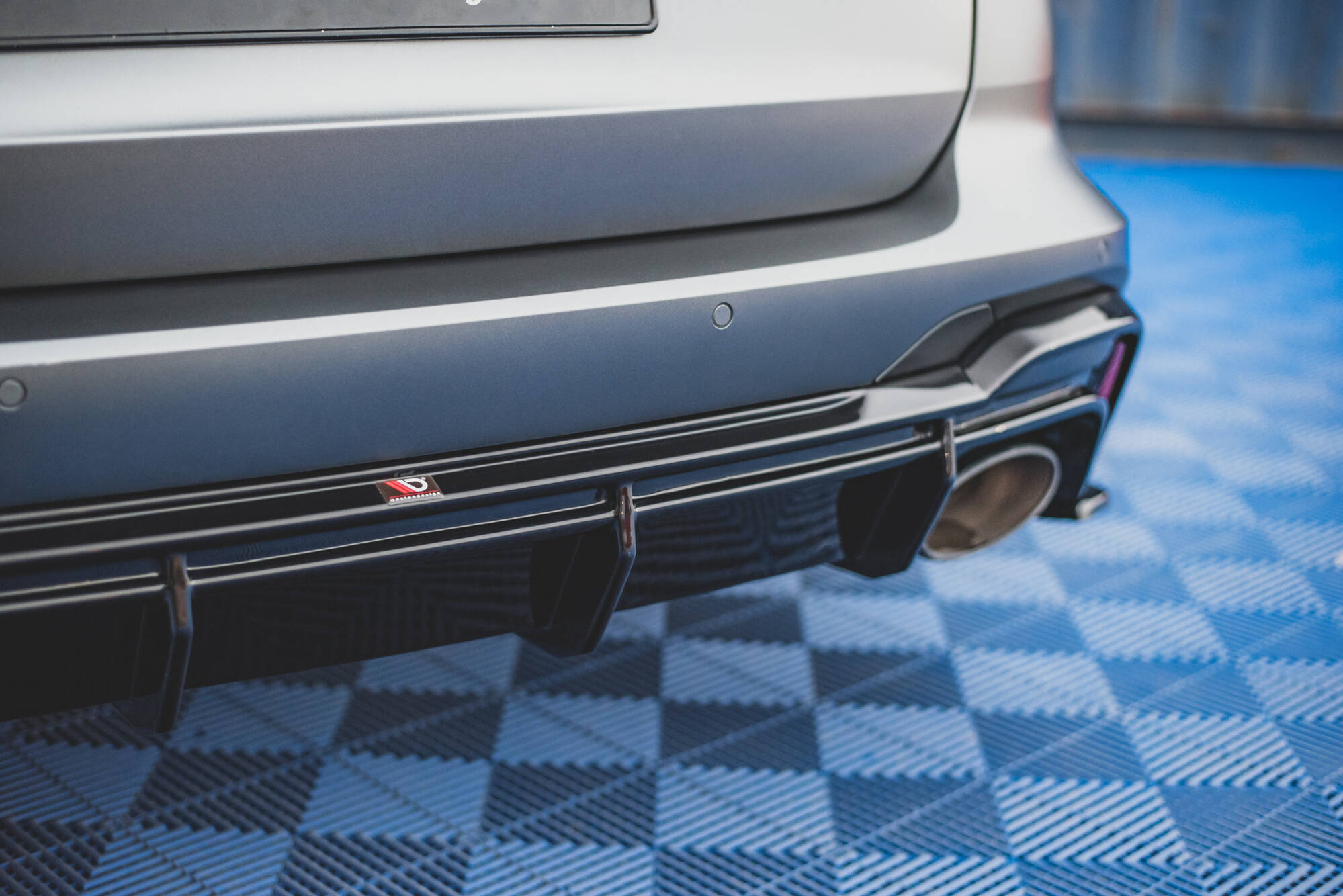 Rear Valance Audi RS6 C8 / RS7 C8 (Version with towbar) - 8