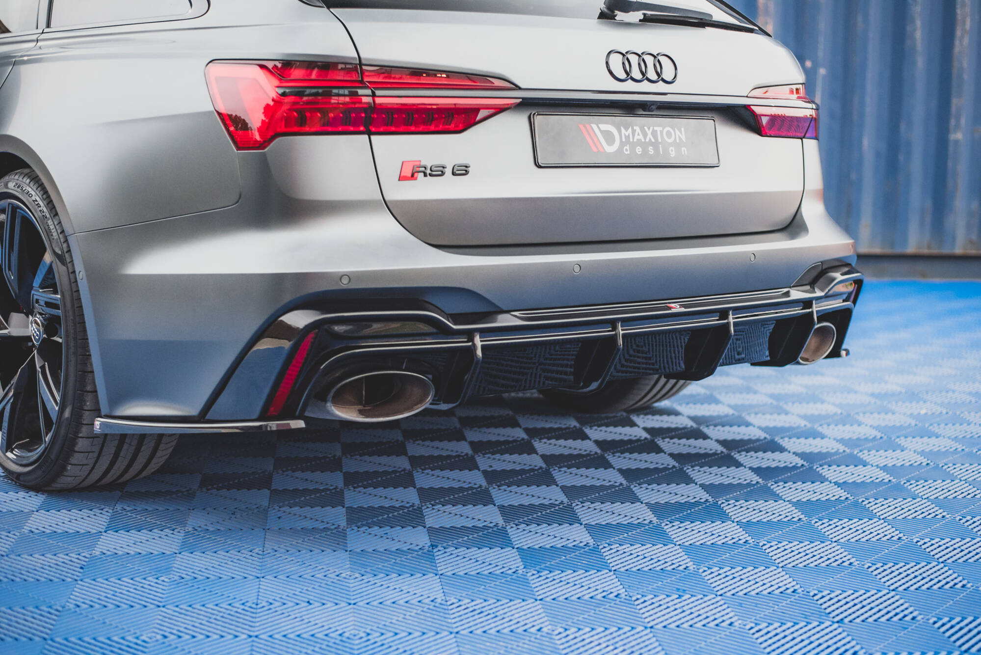 Rear Valance Audi RS6 C8 / RS7 C8 (Version with towbar) - 7