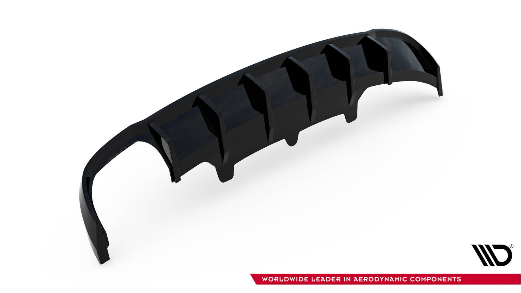 Rear Valance Audi A6 Avant C7 (Single side dual exhaust version) - 4