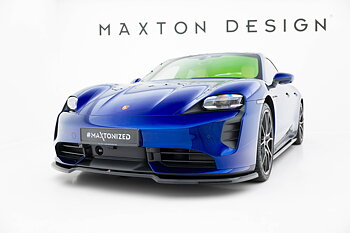 FRONT SPLITTER SUITABLE FOR PORSCHE TAYCAN TURBO S MK1 – MAXTON DESIGN