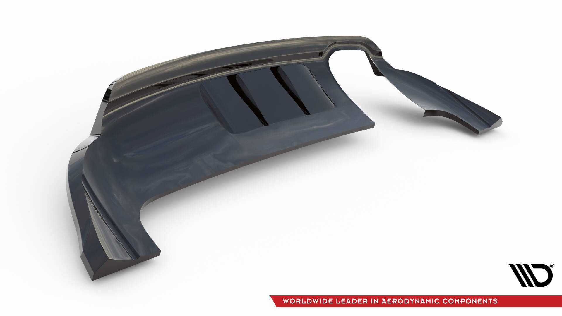 Rear Splitter (Vertical Bars) Audi Q3 S-Line 8U - 11