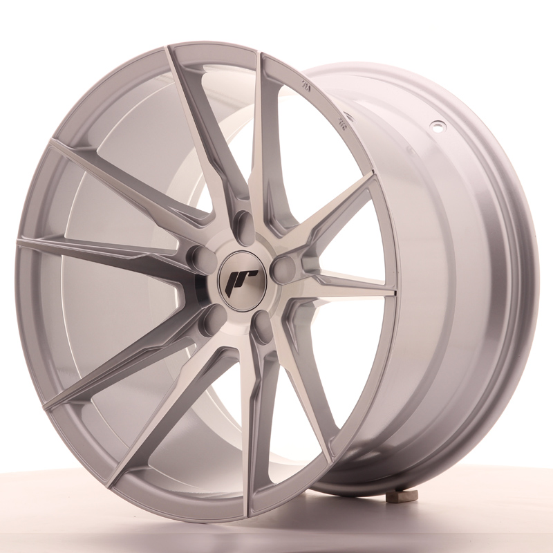 Japan Racing JR21 19x11 ET15-30 5H Blank Silver Ma
