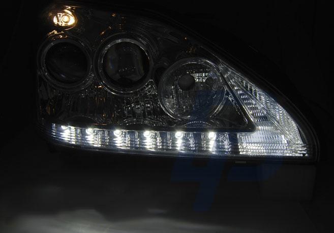 HEADLIGHTS LEXUS RX 330 / 350 03-08 TUBE LIGHT CHROME - 3