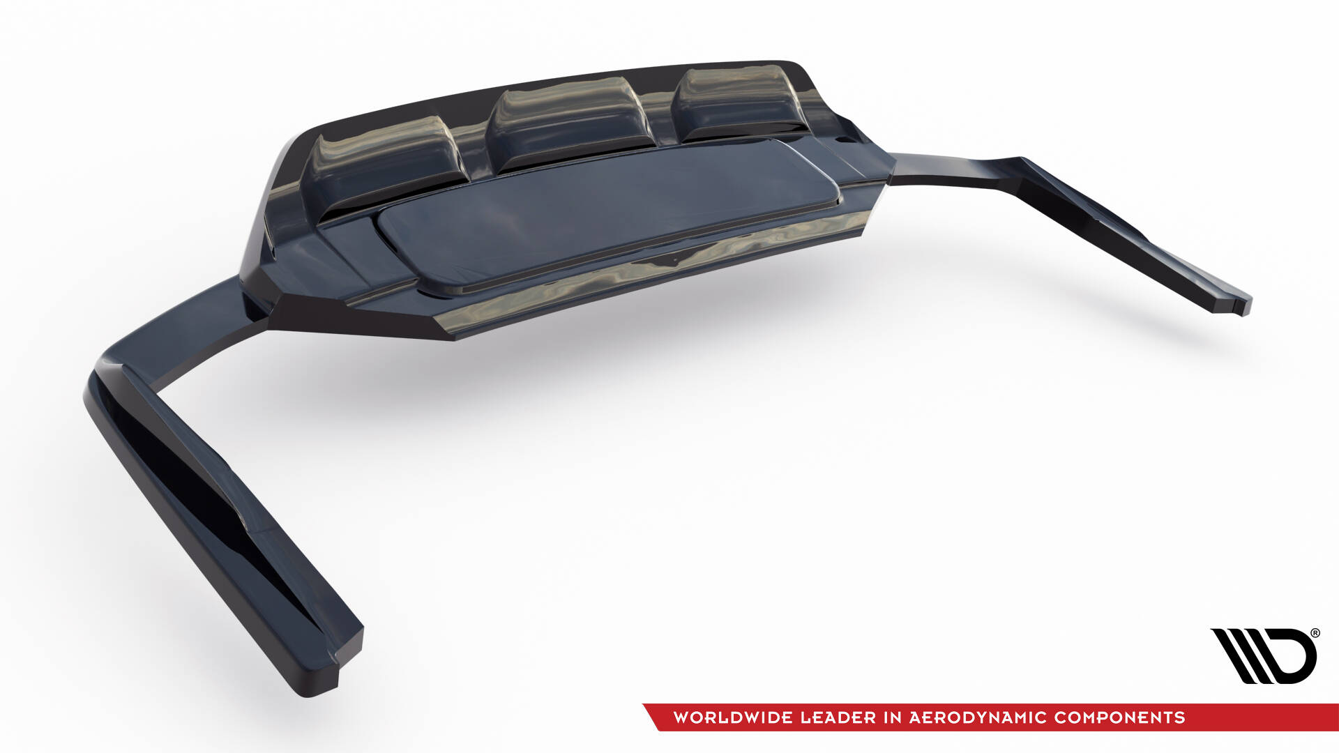 REAR SPLITTER (WITH VERTICAL BARS) SUITABLE FOR AUDI SQ7 MK2 (4M) FACELIFT – MAXTON DESIGN - 4