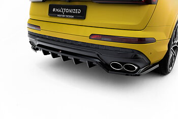 REAR SPLITTER (WITH VERTICAL BARS) SUITABLE FOR AUDI SQ7 MK2 (4M) FACELIFT – MAXTON DESIGN