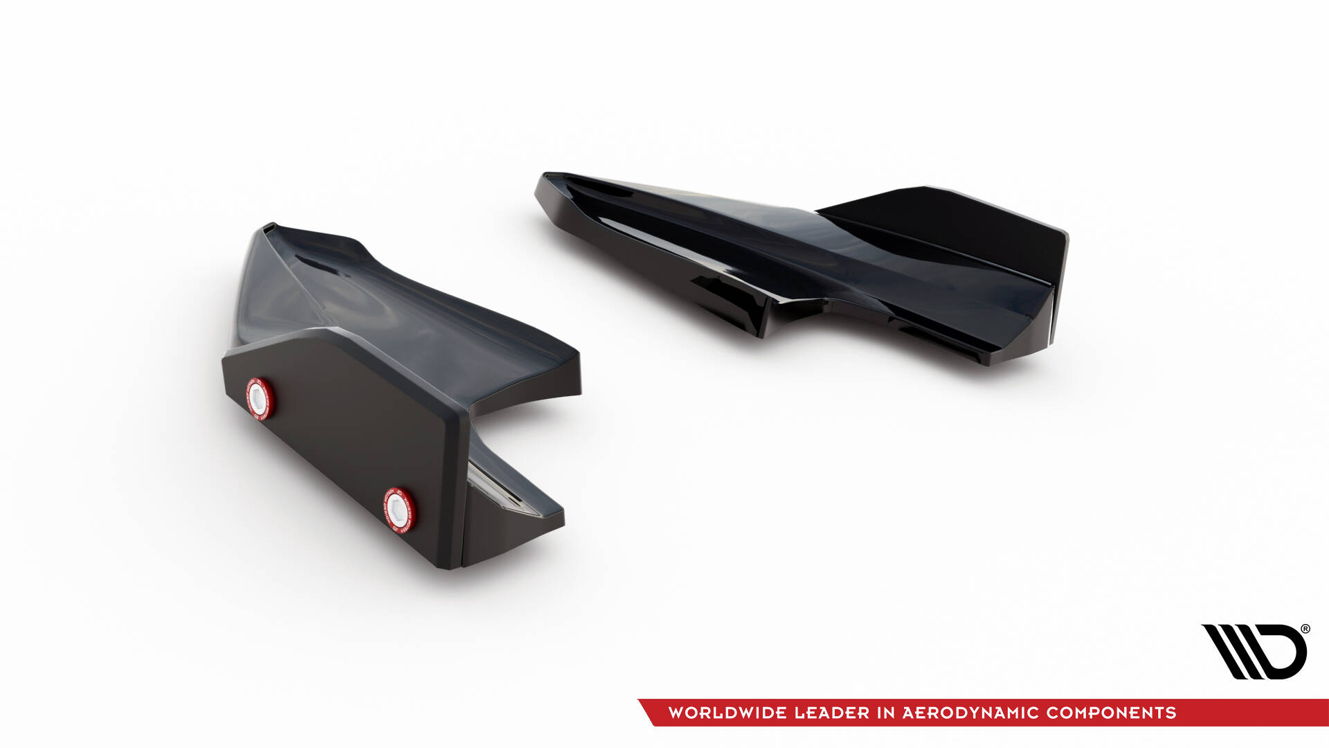 Rear Side Splitters V.5 + Flaps Volkswagen Golf R Mk8 - 6