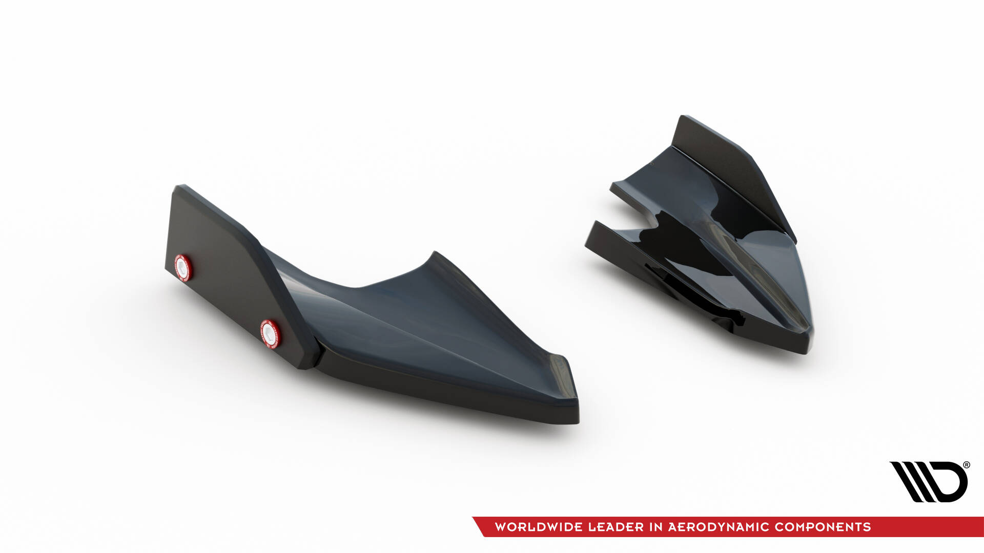 Rear Side Splitters V.5 + Flaps Volkswagen Golf R Mk8 - 5