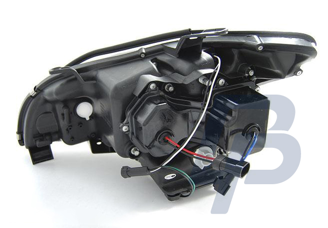 HEADLIGHTS LEXUS RX 330 / 350 03-08 TUBE LIGHT BLACK - 3