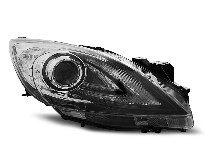 HEADLIGHTS MAZDA 3 09- 01.13  BLACK  MPS LOOK
