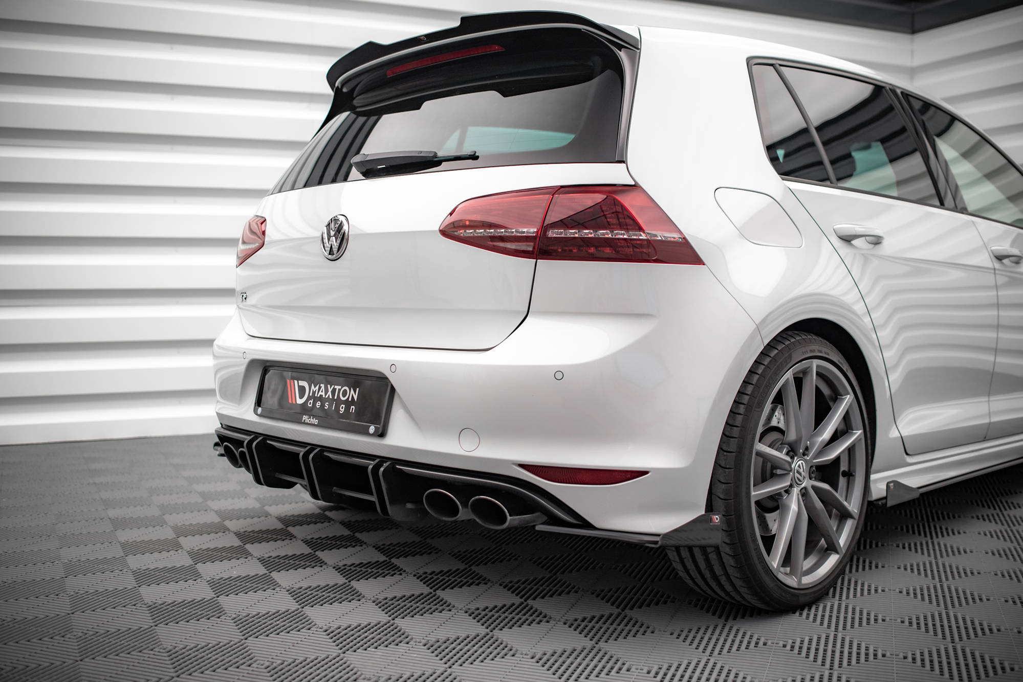 Rear Side Flaps VW Golf R Mk7 - 2