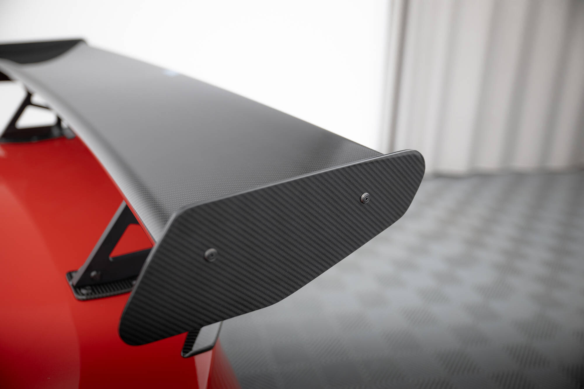 CARBON SPOILER WITH INTERNAL BRACKETS UPRIGHTS + LED SUITABLE FOR BMW M2 G87 – MAXTON DESIGN - 25