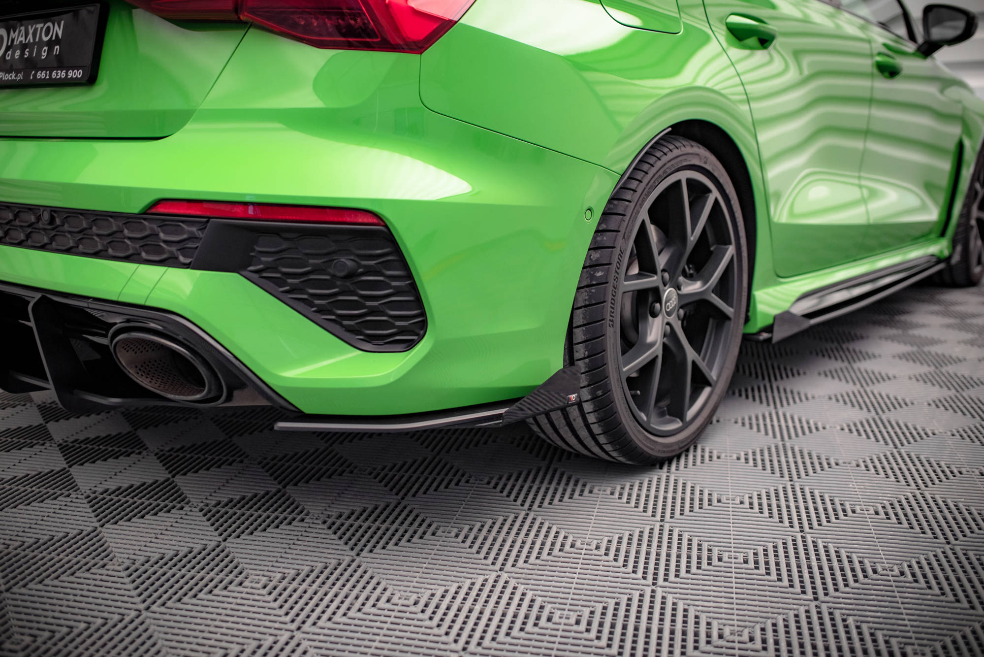 Rear Side Flaps Audi RS3 Sedan 8Y - 3