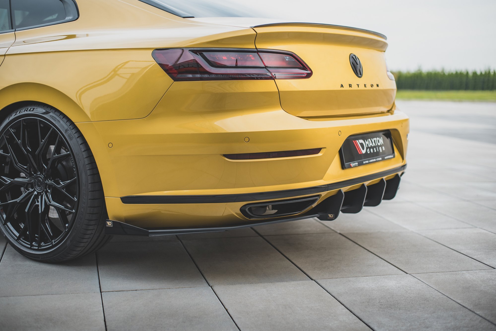 Rear Side Flaps VW Arteon R-Line - 2