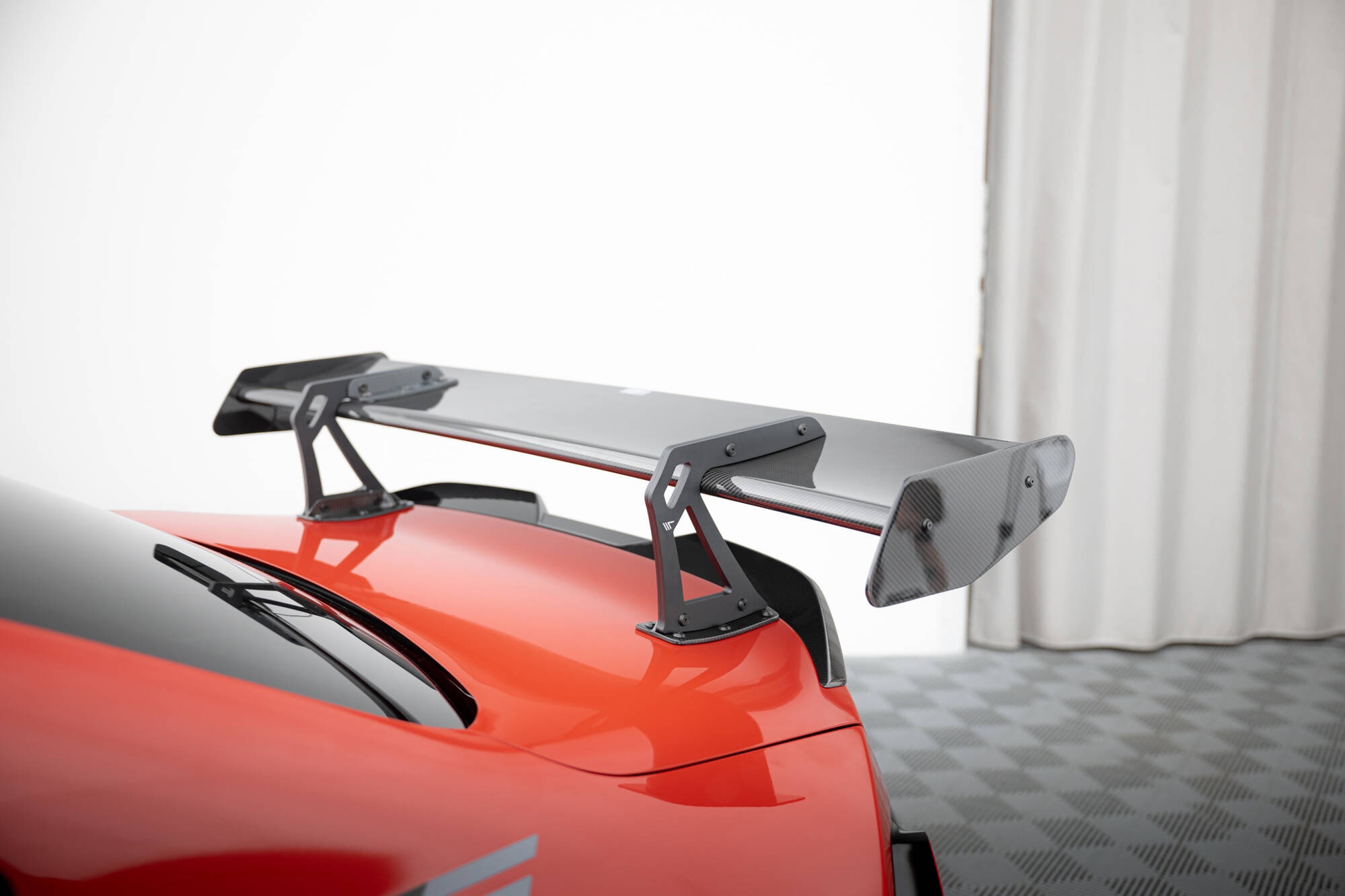 CARBON SPOILER WITH UPPER SWAN MOUNTING SUITABLE FOR BMW M2 G87 – MAXTON DESIGN - 3