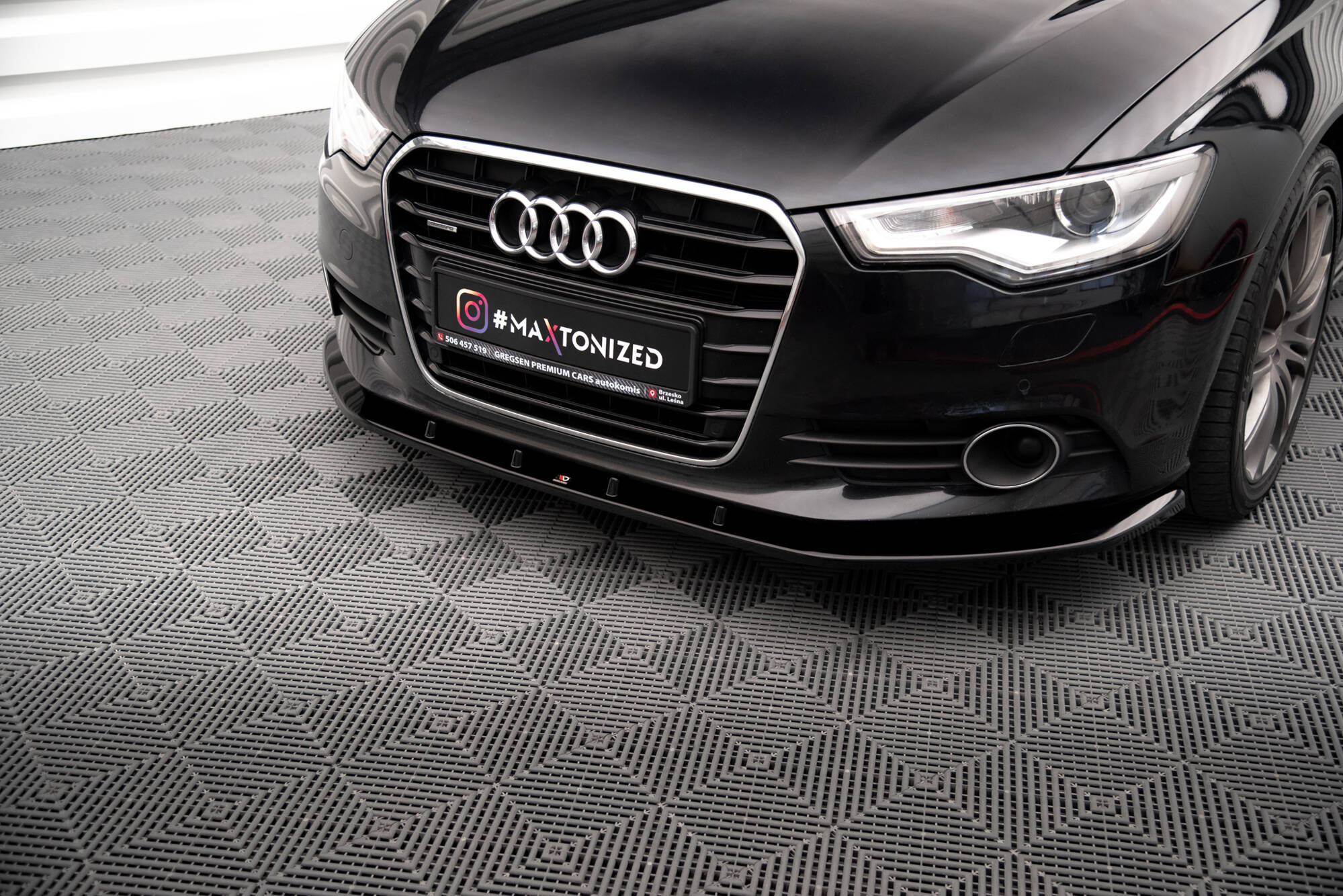 Front Splitter V.3 Audi A6 C7 - 3