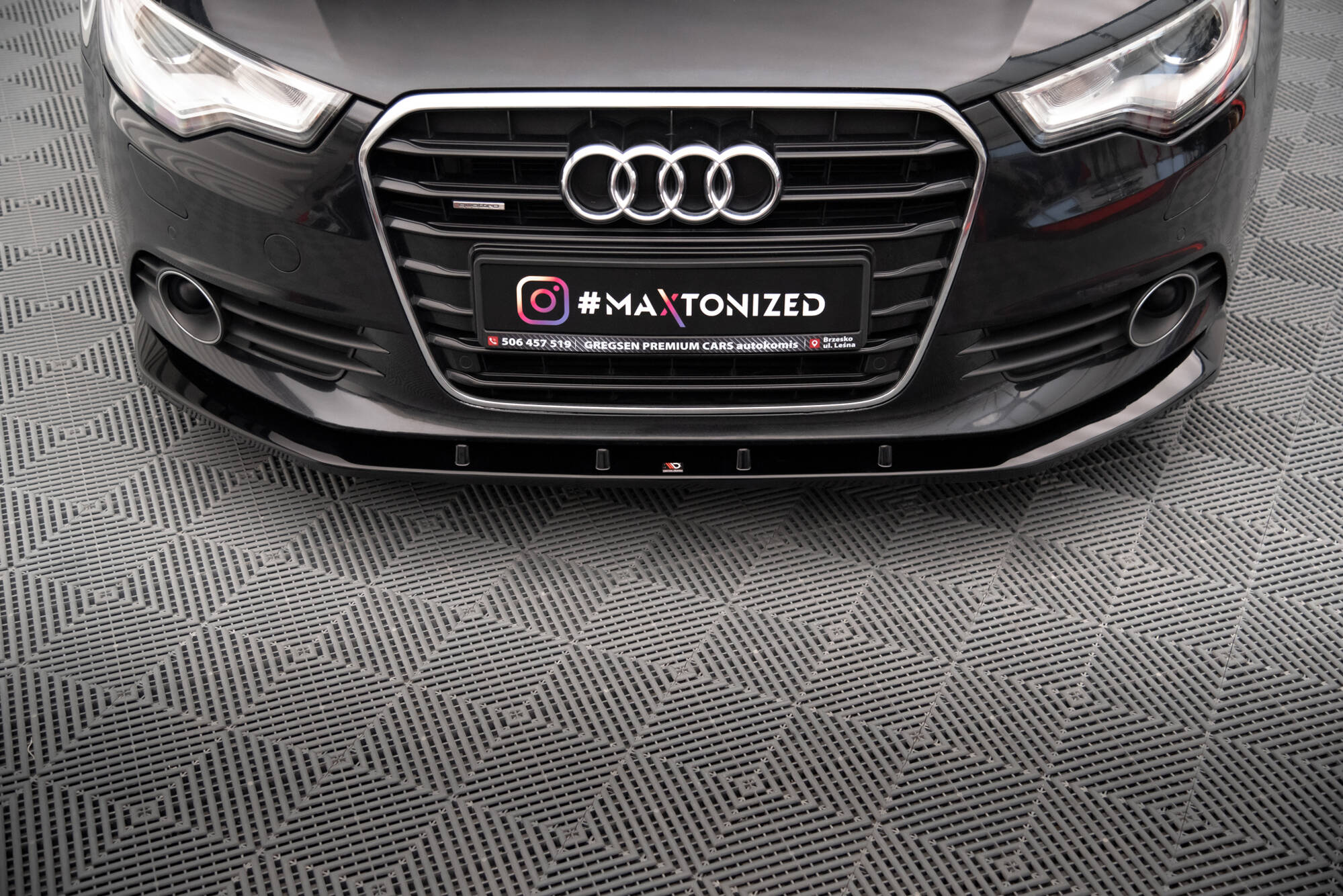 Front Splitter V.3 Audi A6 C7 - 4