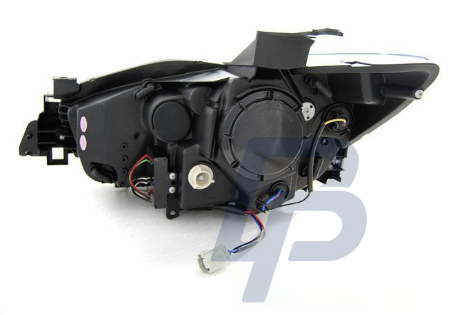 HEADLIGHTS MAZDA CX5 11-15 CHROME TRUE DRL - 3