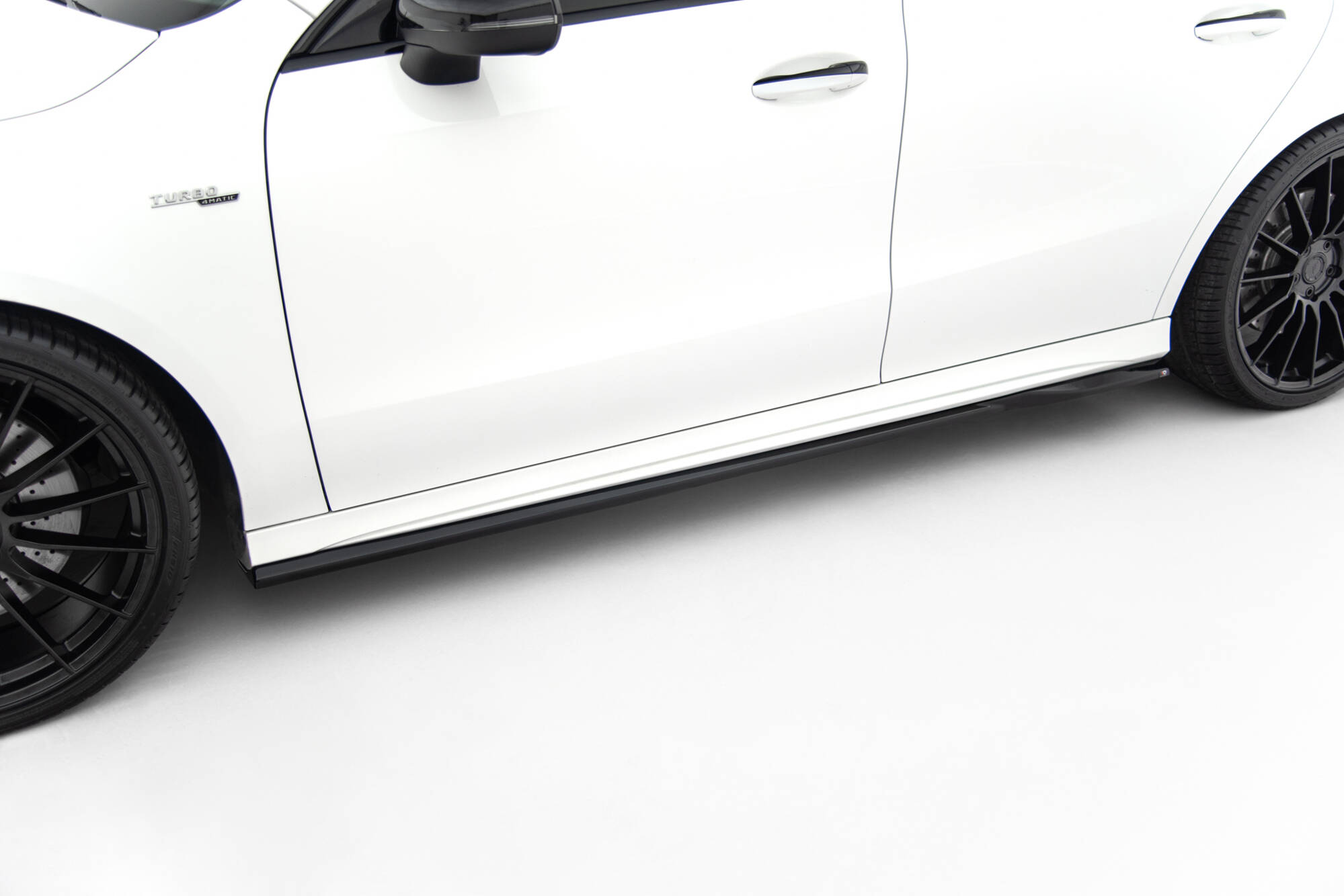 SIDE SKIRTS DIFFUSERS SUITABLE FOR MERCEDES-AMG CLA 35 / 45 COUPE / SHOOTING BRAKE C118 FACELIFT / X118 FACELIFT – MAXTON DESIGN - 4