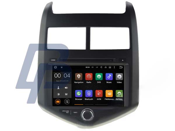 8" CHEVROLET AVEO/SONIC 2011-2014 MODELLANPASSAD ANDROID HUVUDENHET - 2