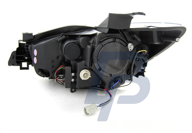 HEADLIGHTS MAZDA CX5 11-15 BLACK TRUE DRL - 3