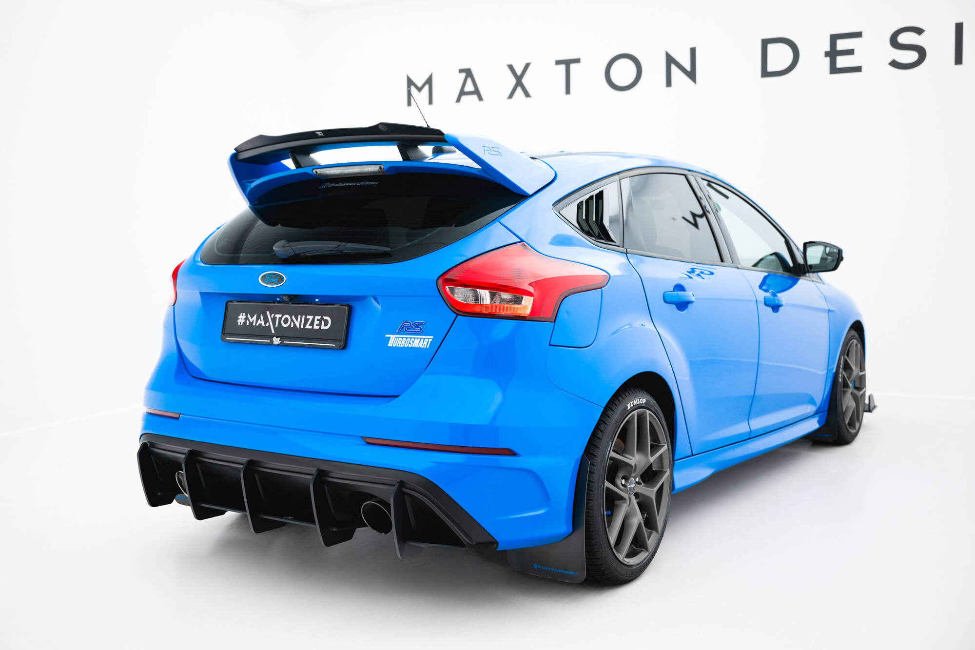 STREET PRO REAR DIFFUSER V.2 SUITABLE FOR FORD FOCUS RS MK3 (US-SPEC VERSION) – MAXTON DESIGN - 2
