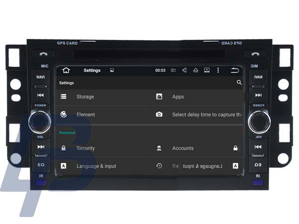7" CHEVROLET CAPTIVA ANDROID HEADUNIT - 5
