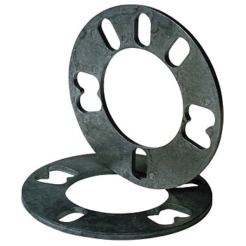 UNIVERSAL 4-5 HOLES WHEEL SPACERS 5MM SET 2 PIECES