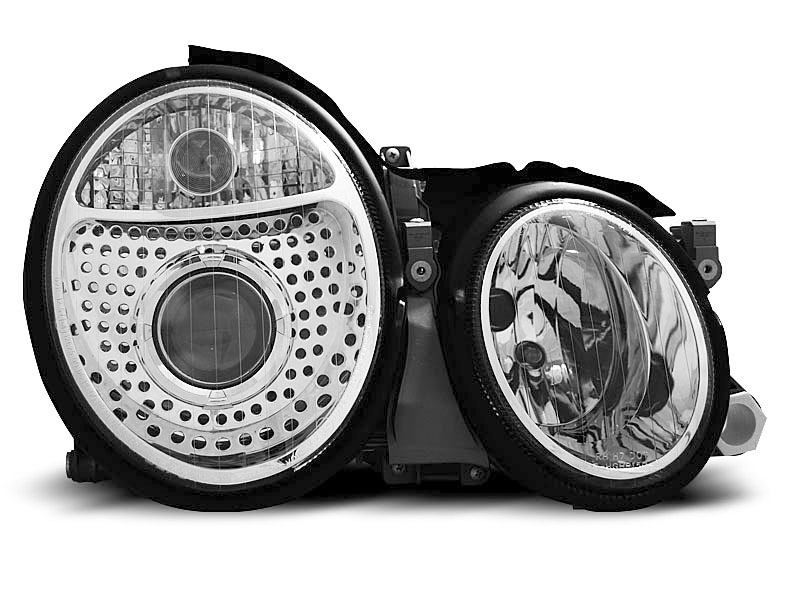 HEADLIGHTS MERCEDES W208 CLK 03.97-04.02 CHROME
