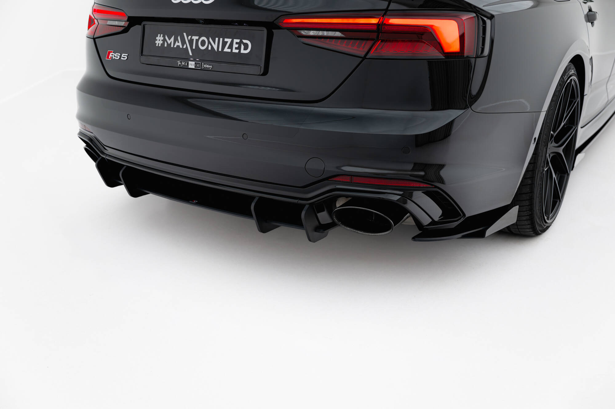 STREET PRO REAR DIFFUSER SUITABLE FOR AUDI RS5 COUPE / SPORTBACK F5 – MAXTON DESIGN - 2