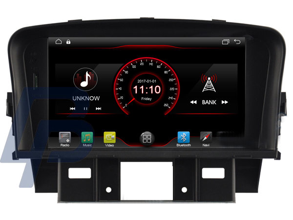 7" CHEVROLET CRUZE 2008-2012 MODELLANPASSAD ANDROID HUVUDENHET - 2